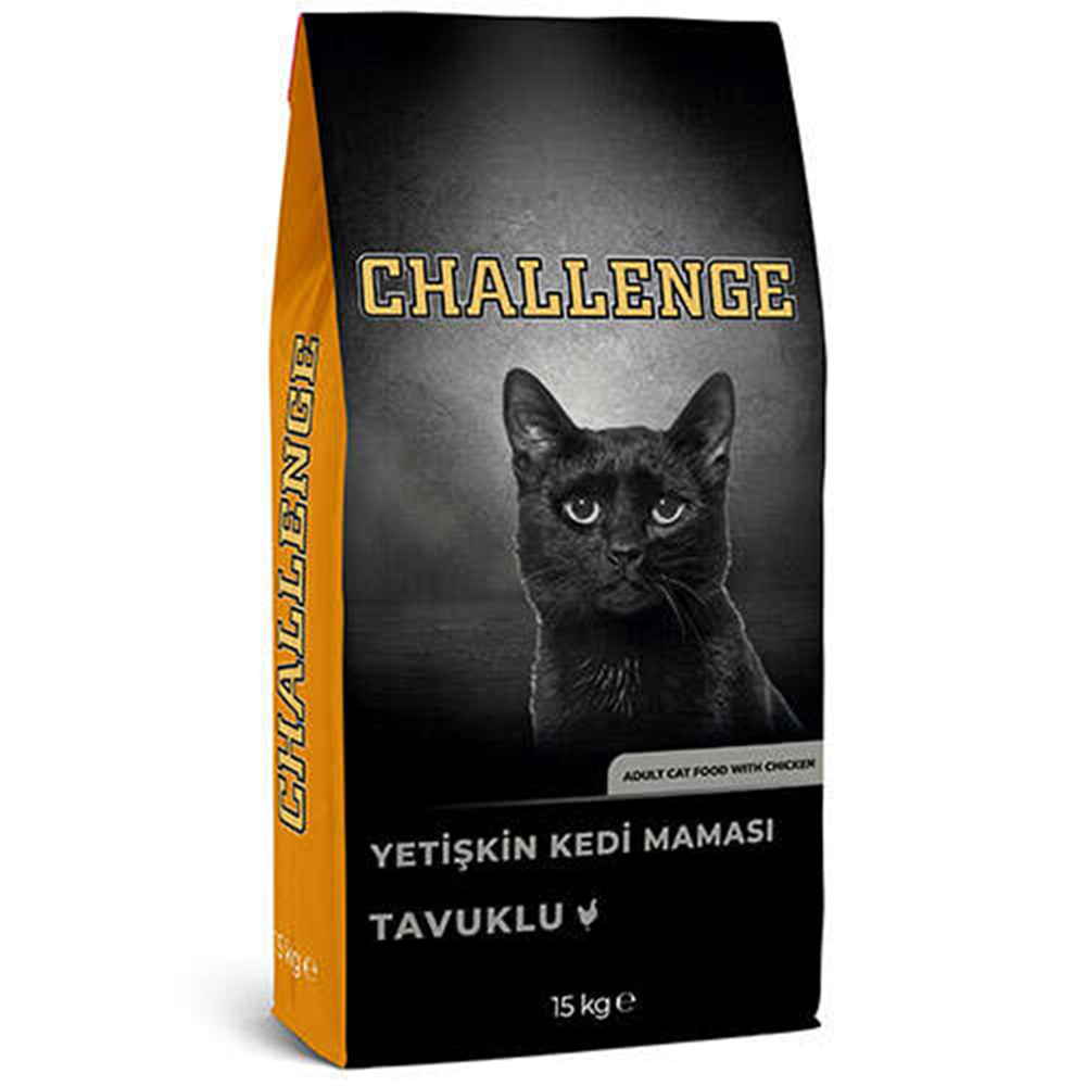 Challenge Adult Cat Food With Chicken Tavuk Etli Yetişkin Kedi Maması 15 Kg