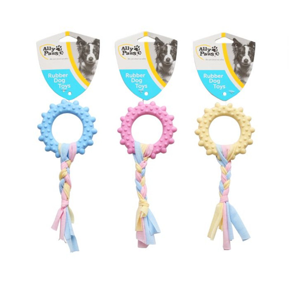 Ally Paws Kauçuk Star Ring Köpek Oyuncağı