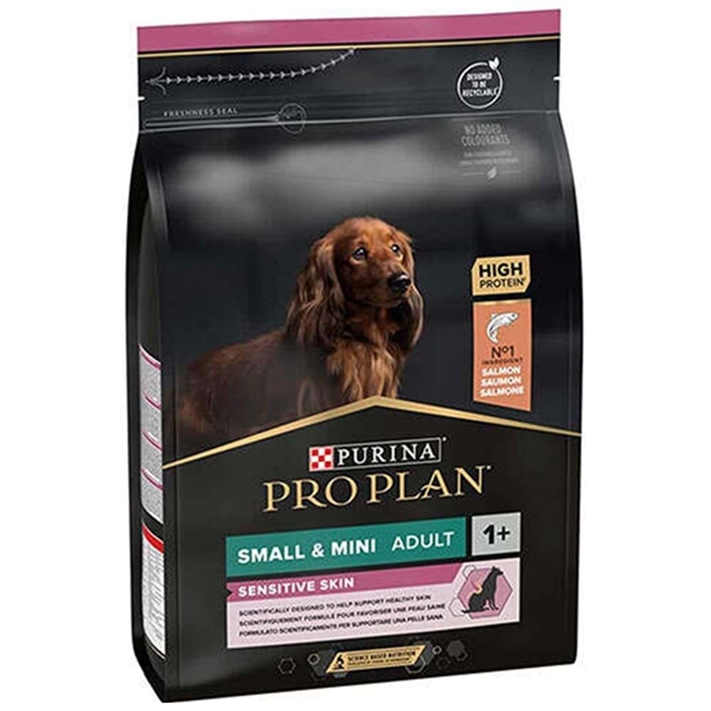 Pro Plan Adult S/M Somonlu Küçük Irk Yetişkin Köpek Maması 3 Kg