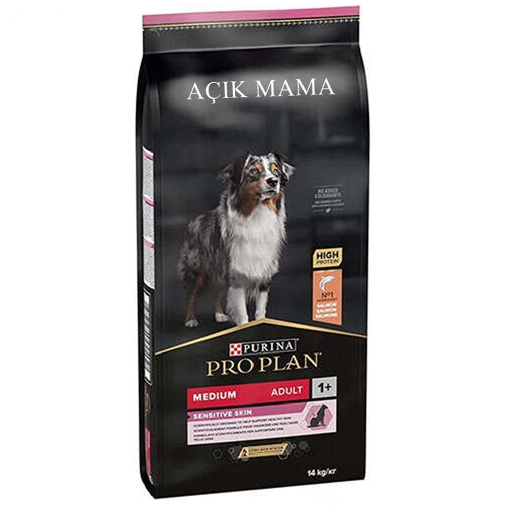Pro Plan Adult Medium Sensitive Skin Salmon Somonlu Yetişkin Açık Köpek Maması 500 Gr