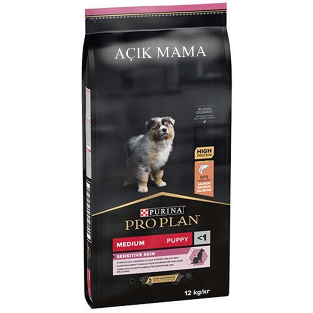 Pro Plan Puppy Medium Salmon Somonlu Yavru Açık Köpek Maması 500 Gr