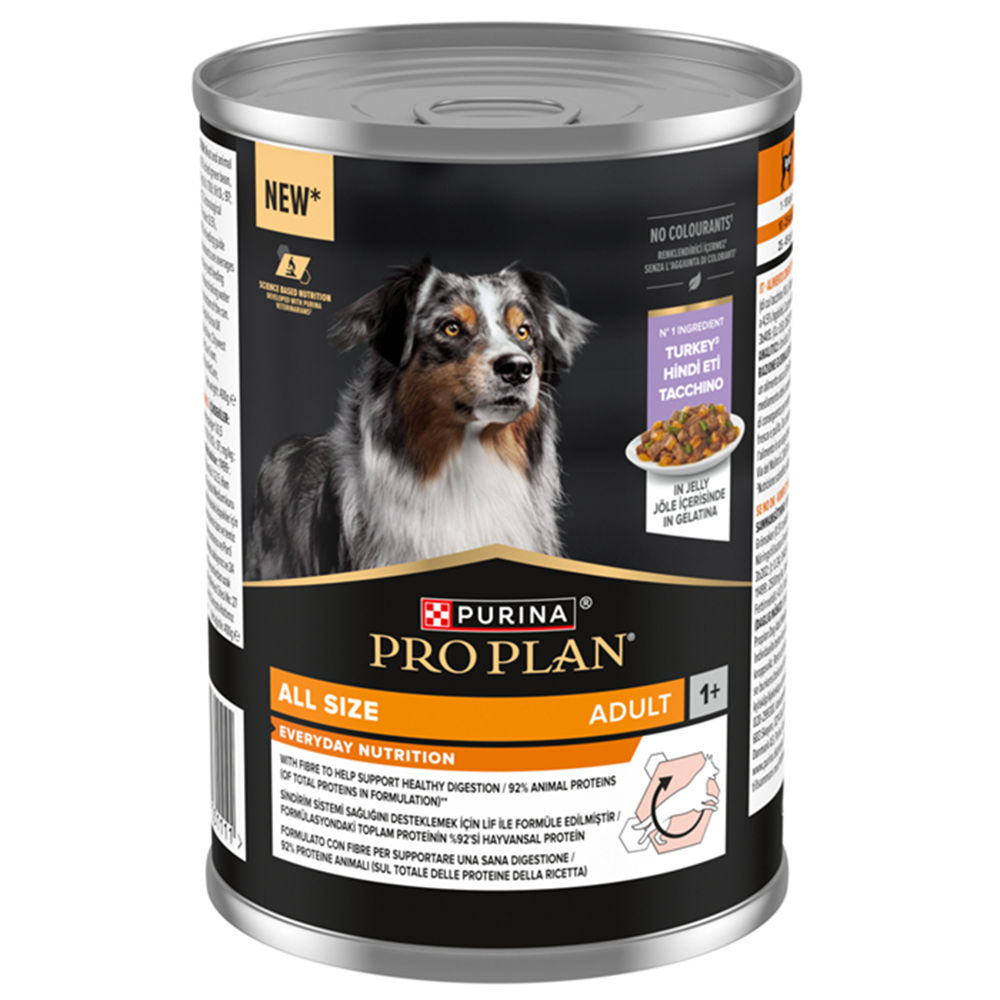 Pro Plan Adult Turkey Hindi Etli Yetişkin Köpek Konservesi 400 Gr