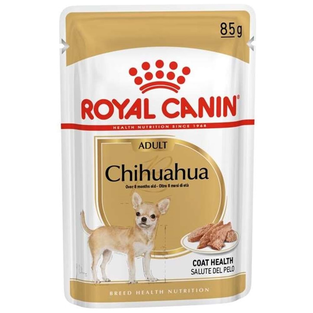 Royal Canin Pouch Adult Chihuahua Yetişkin Köpek Yaş Maması 85 Gr