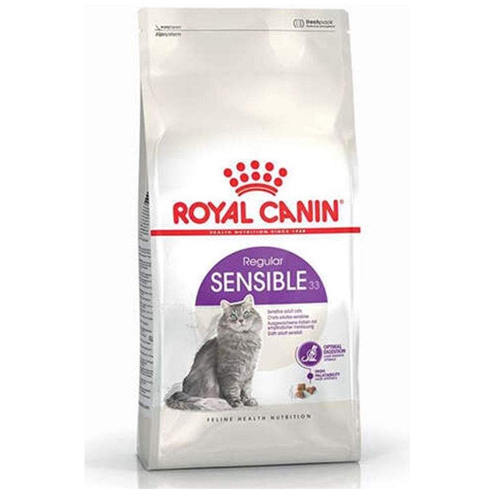 Royal Canin Regular Sensible 33 Hassas Sindirim Sistemi Destekleyici Kedi Maması 2 Kg