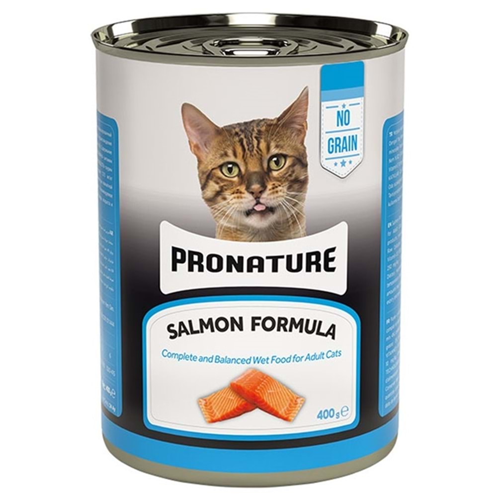 Pronature Adult Salmon Formula Somonlu Püre Yetişkin Kedi Konservesi 400 Gr