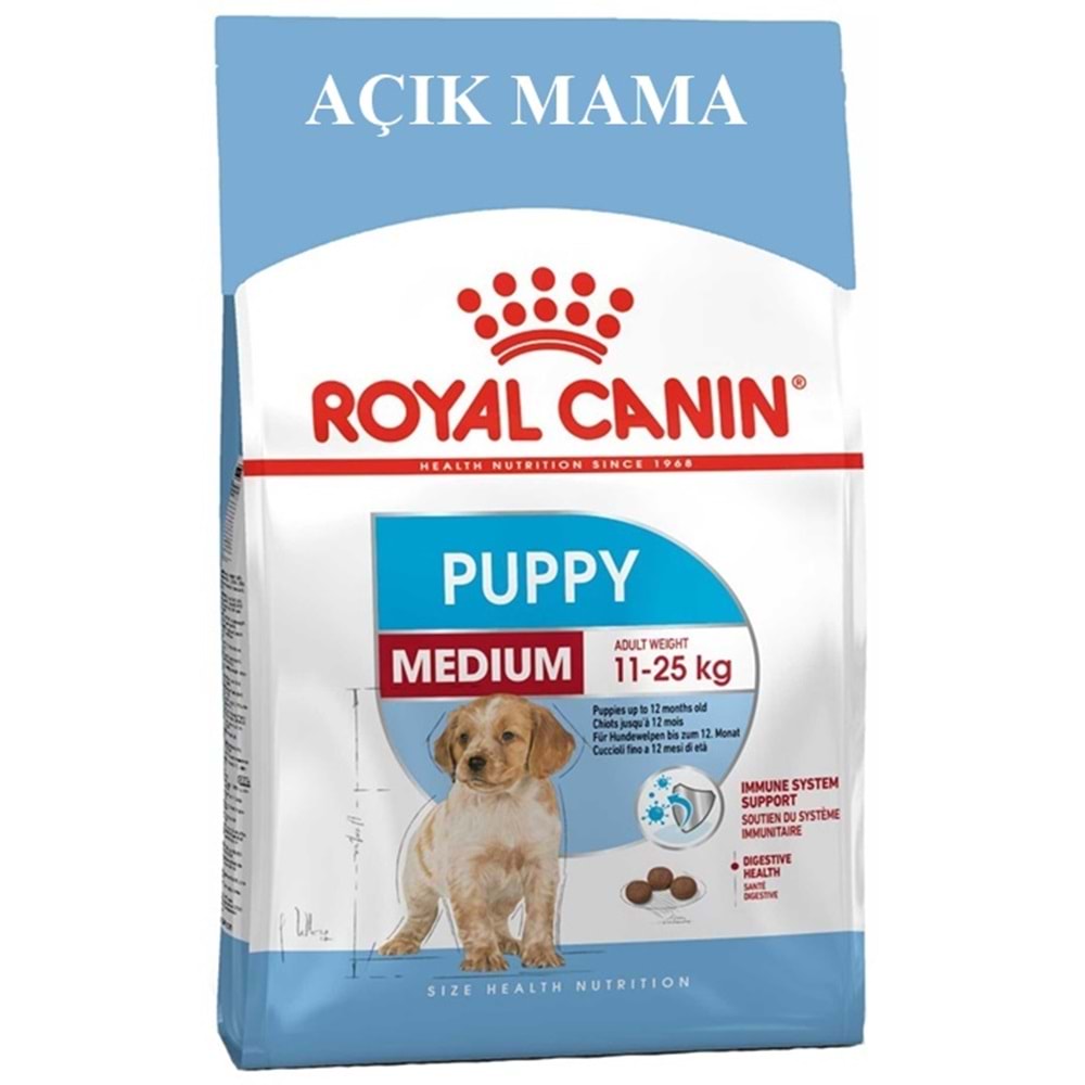 Royal Canin Puppy Medium Orta Irk Yavru Açık Köpek Maması 500 Gr