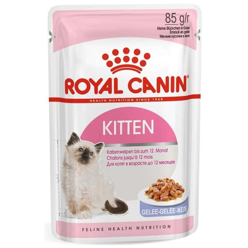 Royal Canin Pouch Kitten Jelly Jelli Yavru Kedi Yaş Maması 85 Gr