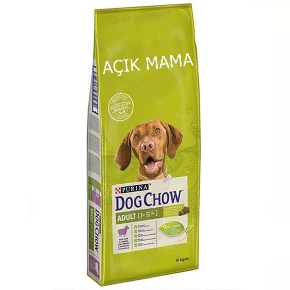 Dog Chow Adult Lamb Kuzu Etli Yetişkin Açık Köpek Maması (1043 Gr)