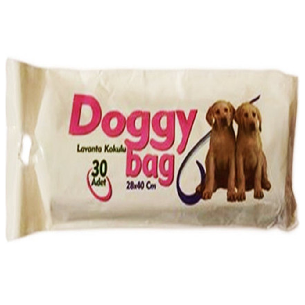30'lu Doggy Bag Lavanta Kokulu Dışkı Poşeti 28x40 Cm