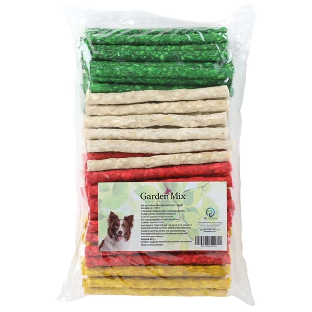 Gardenmix 100'lü Munchy Burgu Köpek Ödül Çubuğu 12,5 Cm