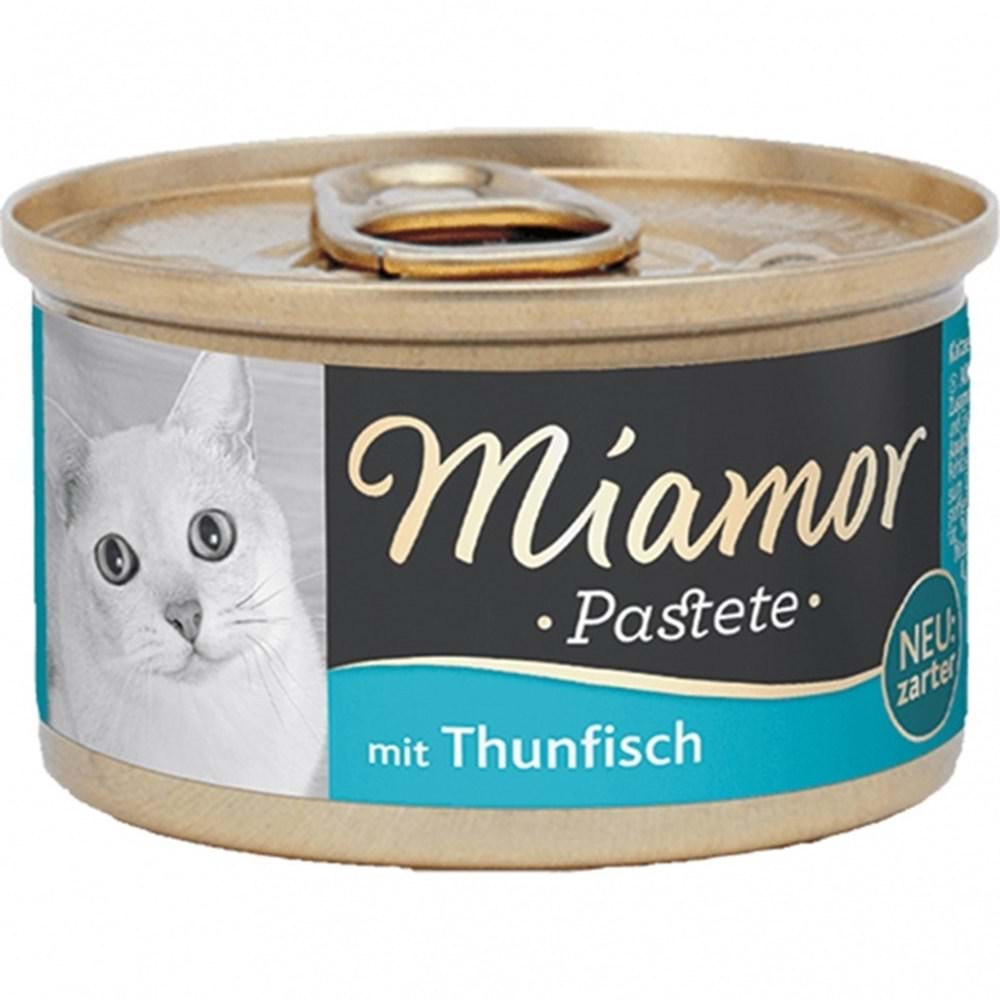 Miamor Adult Pastete mit Thunfisch Ton Balıklı Yetişkin Kedi Konservesi 85 Gr