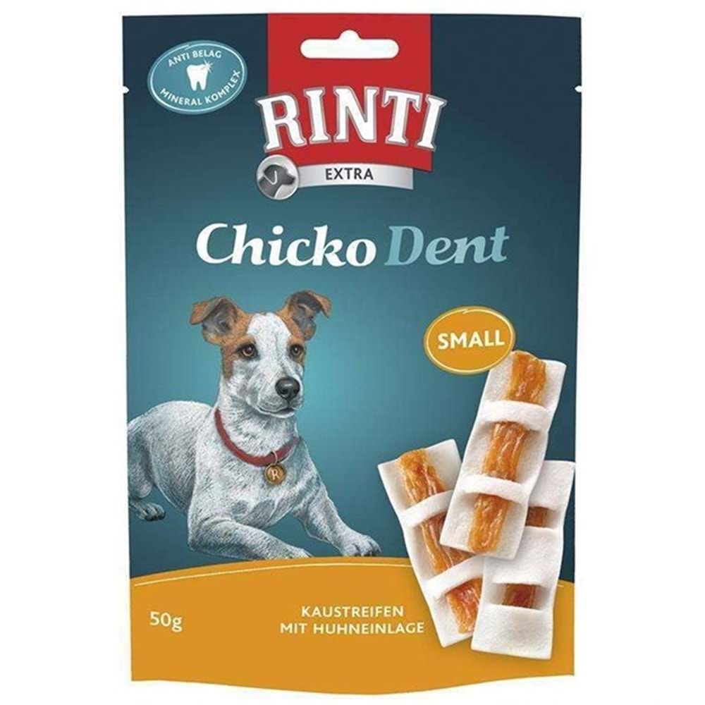 Rinti Extra Chicko Dent Tavuklu Dental Mini Köpek Ödülü (50 Gr)