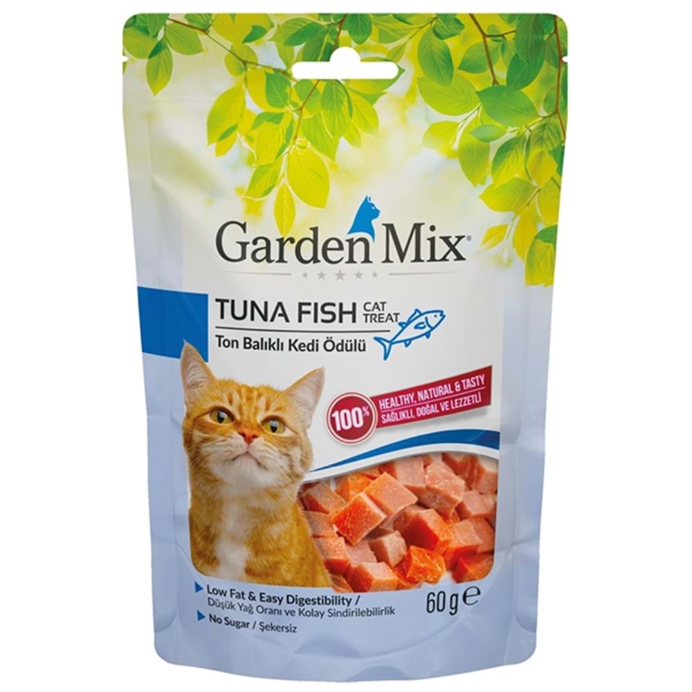 Gardenmix Tuna Fish Cat Treat Ton Balıklı Kedi Ödülü 60 Gr
