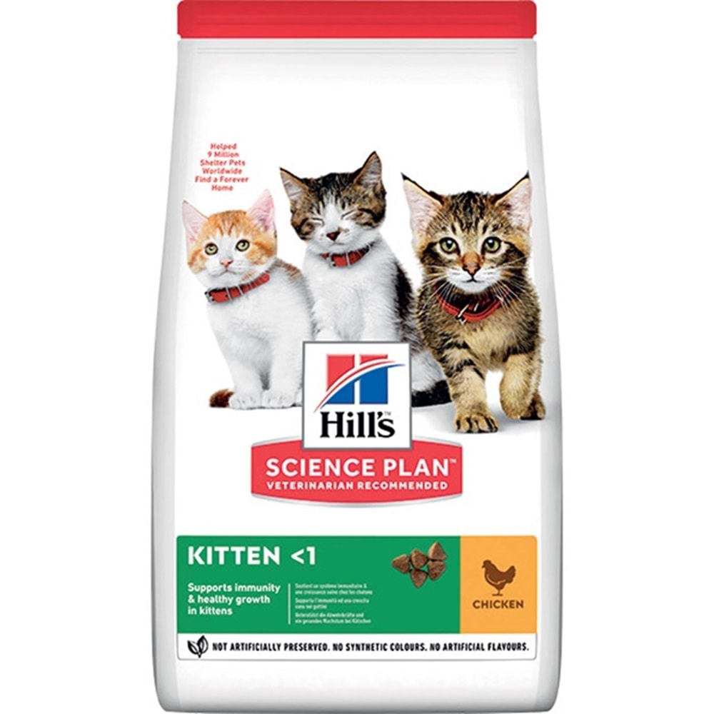 Hills Kitten With Chicken Tavuk Etli Yavru Kedi Maması 1,5 Kg