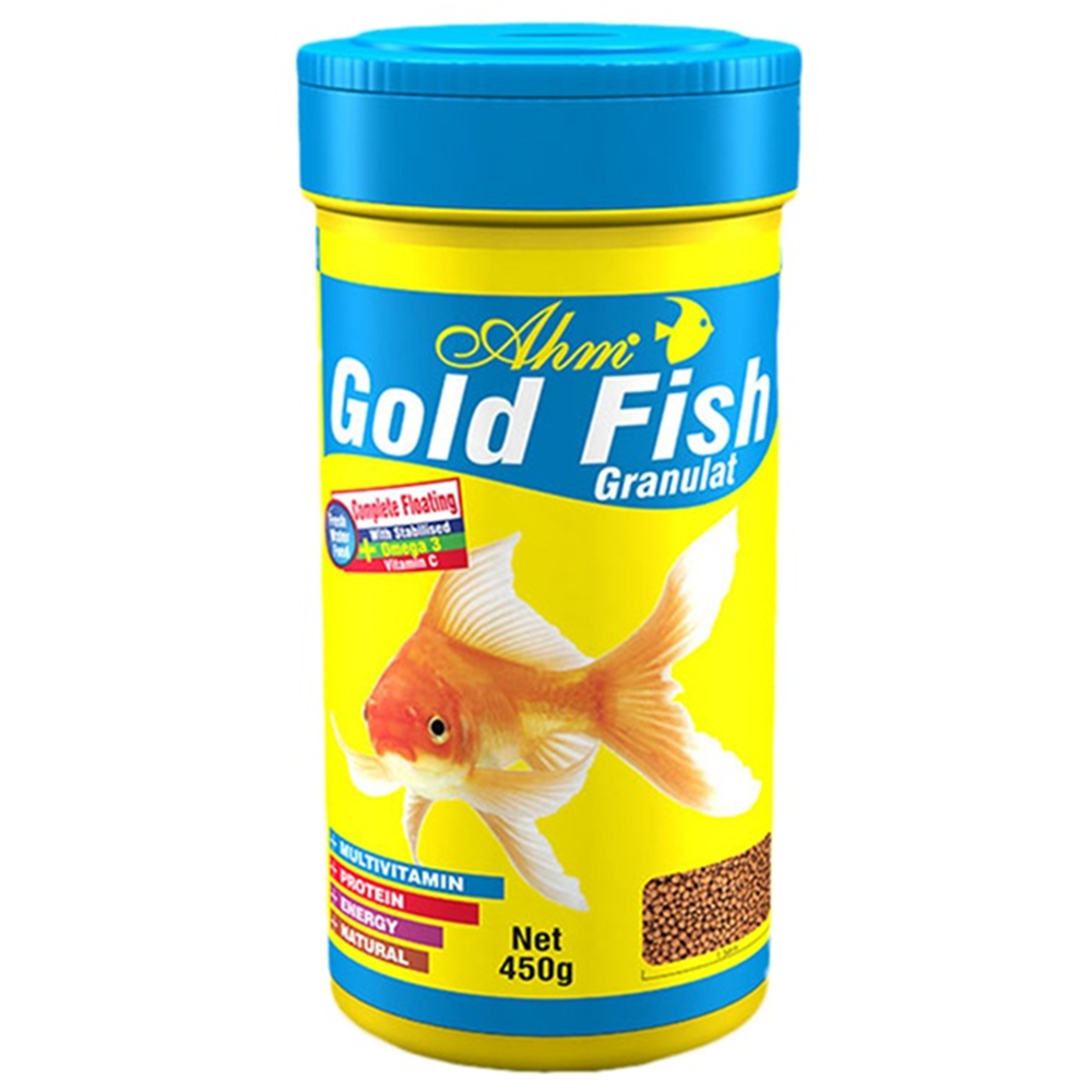Ahm Gold Fish Granulat Japon Balığı Yemi 100 Ml - 450 Gr