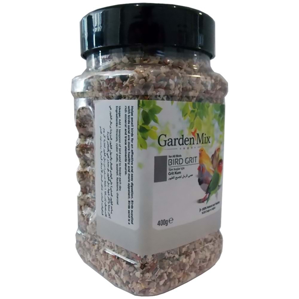 Gardenmix Platin Grit Kuş Kumu 400 Gr