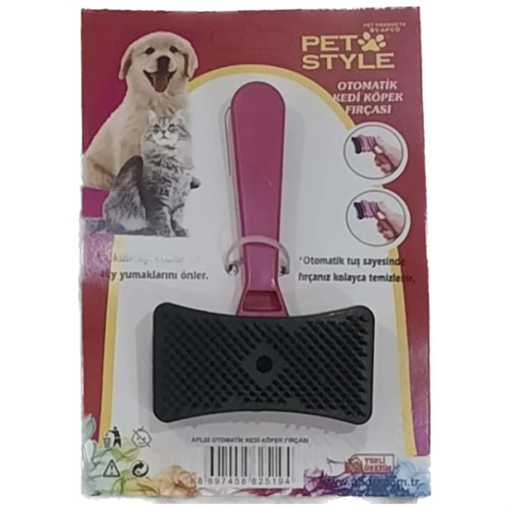 Petstyle Otomatik Kedi Köpek Fırçası