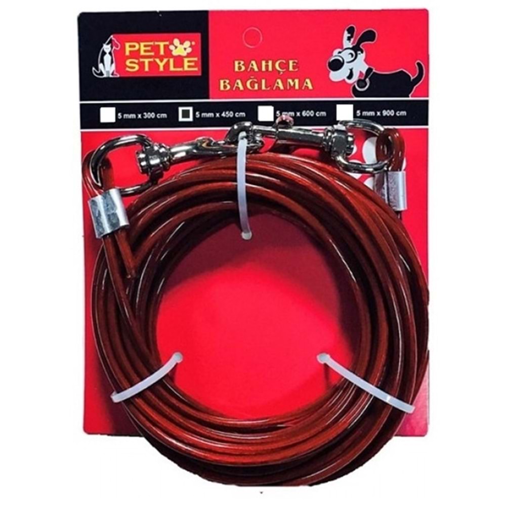 Petstyle Bahçe Bağlama Halatı (5 Mmx450 Cm)