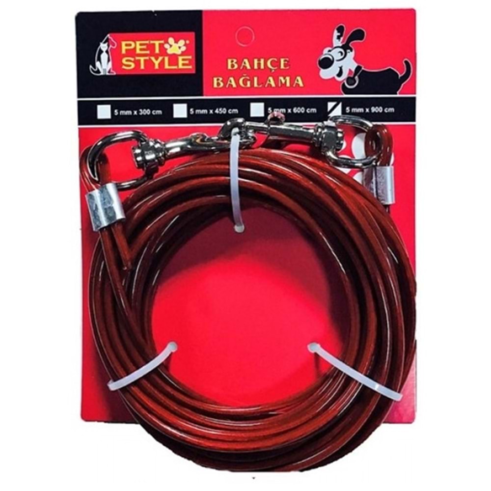 Petstyle Bahçe Bağlama Halatı (5 Mmx900 Cm)