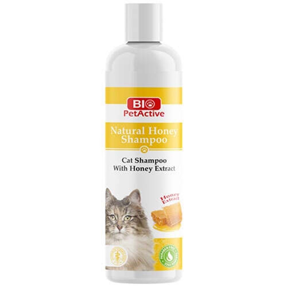 Natural Honey Shampoo For Cats Doğal Bal Özlü Kedi Şampuanı 250 Ml