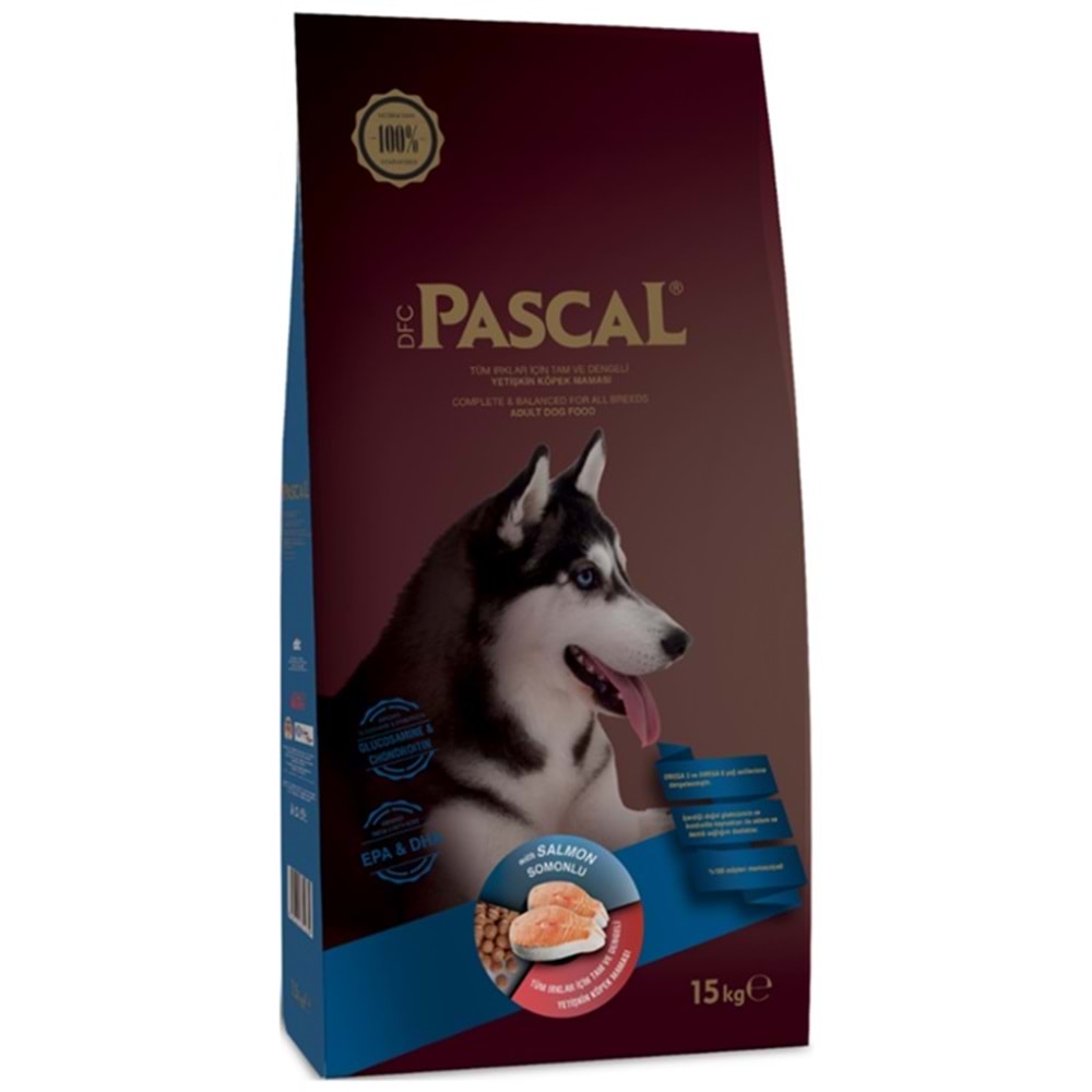 Pascal Adult Salmon Somonlu Yetişkin Köpek Maması 15 Kg