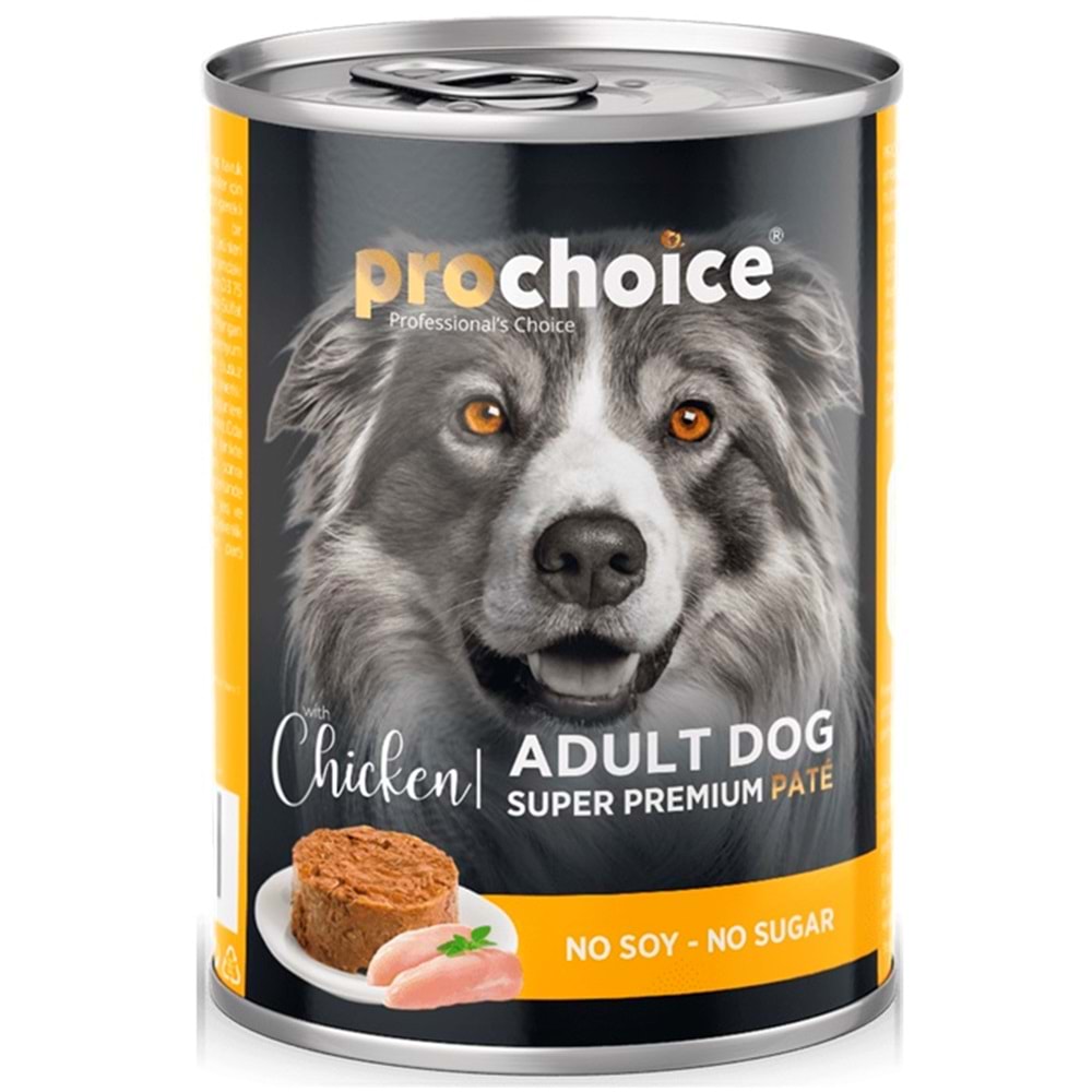 Prochoice Adult Tahılsız Tavuk Etli Pate Köpek Konservesi 400 Gr