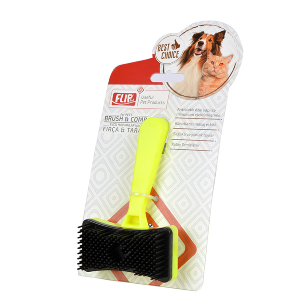 ZM -1038 Basmalı Kedi Köpek Tarağı