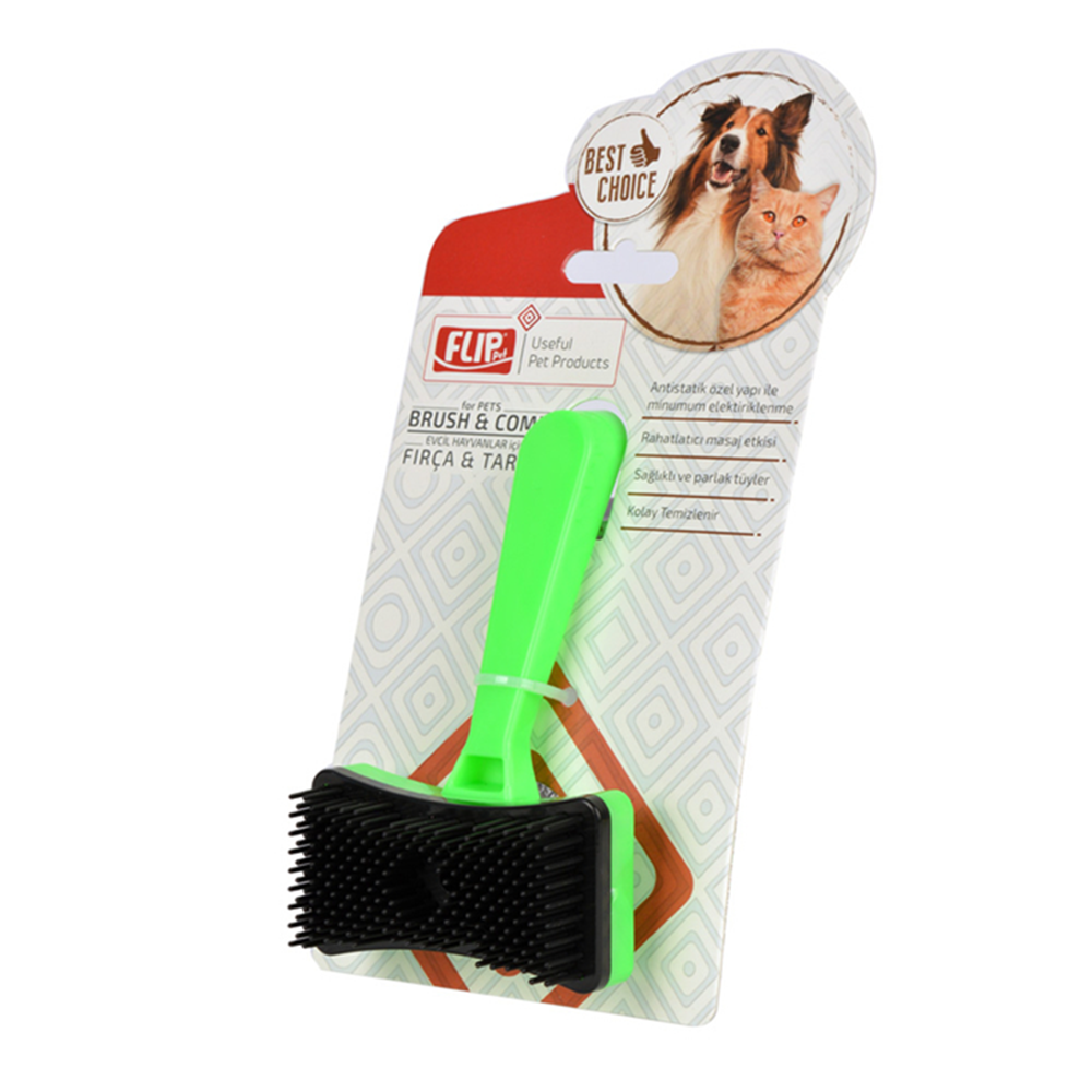 ZM -1038 Basmalı Kedi Köpek Tarağı