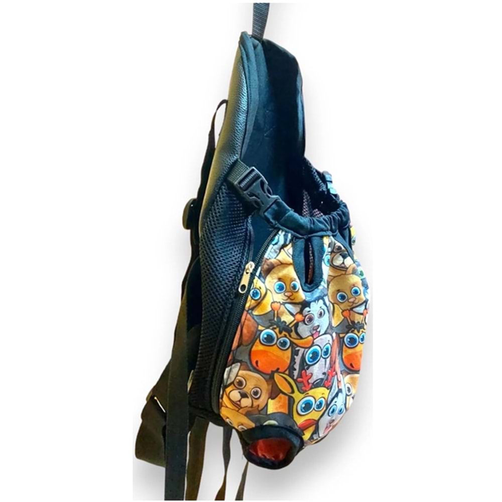 Pati Kedi Köpek Kanguru Taşıma Çantası (S) (4-6 Kg)