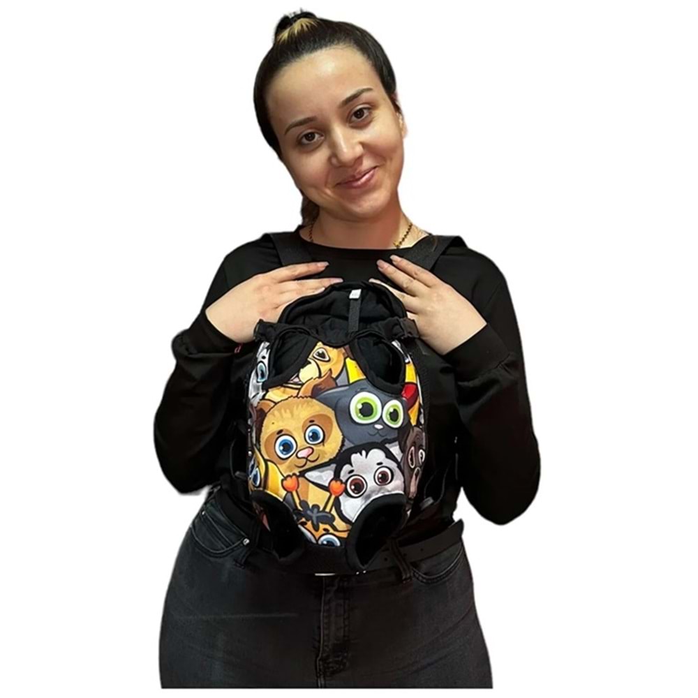 Doggy Kedi Köpek Kanguru Taşıma Çantası (S) (4-6 Kg)