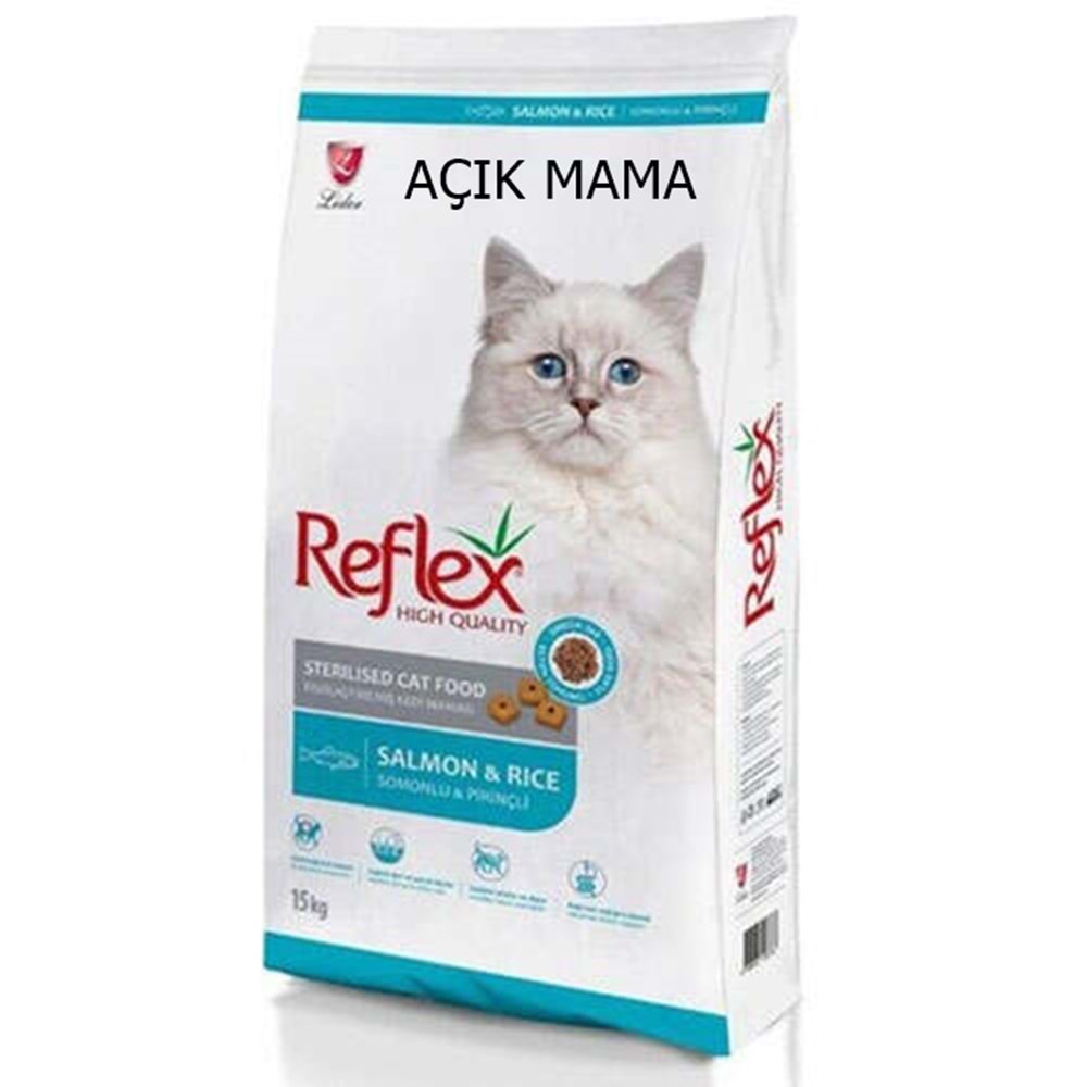 Reflex Sterilised Balıklı Kısırlaştırılmış Açık Kedi Maması 1 Kg