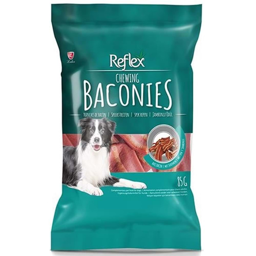 Reflex Chewing Baconies Jambonlu Köpek Ödülü 85 Gr