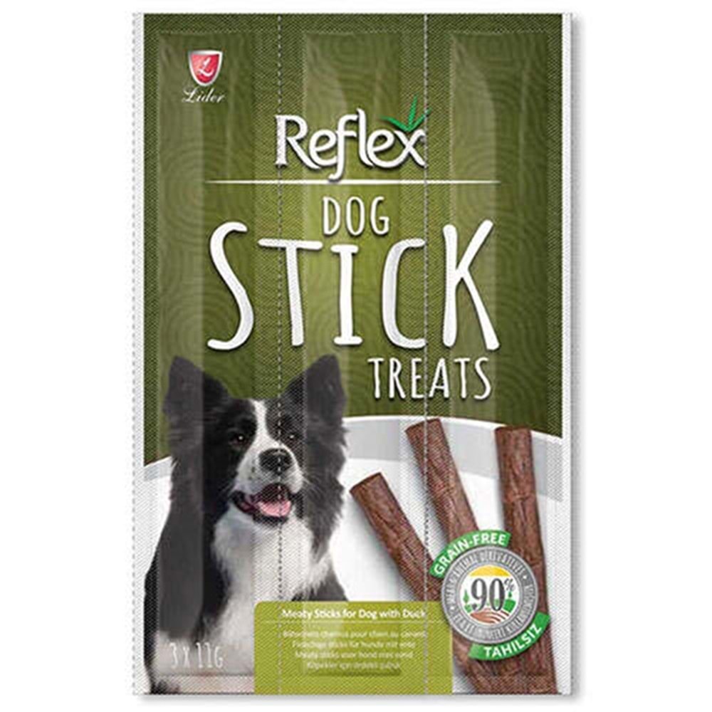 Reflex Dog Stick Ördekli Köpek Ödül Çubuğu 3x11 Gr