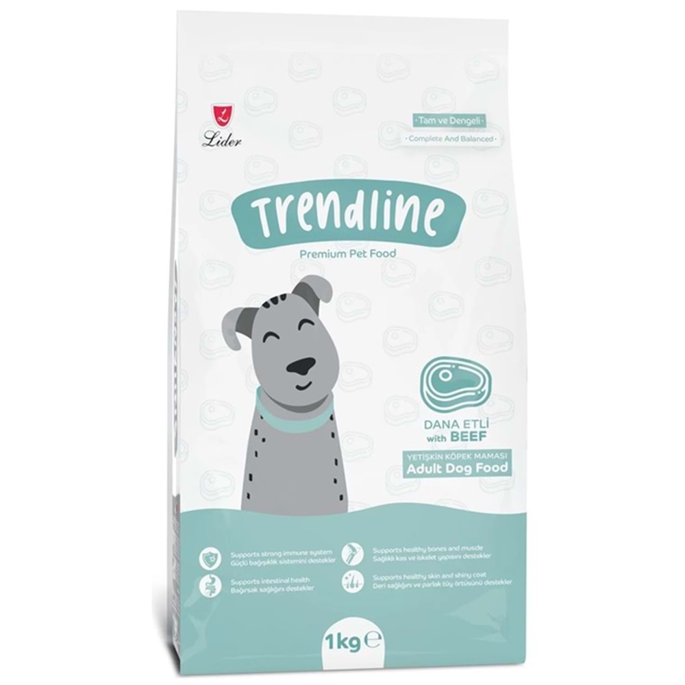 Trendline Adult With Beef Dana Etli Yetişkin Köpek Maması 1 Kg