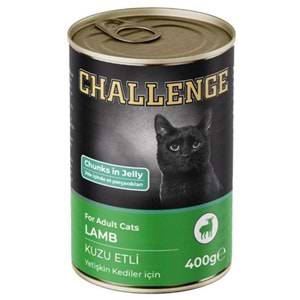 Challenge Adult Kuzu Etli Yetişkin Kedi Konservesi 400 Gr