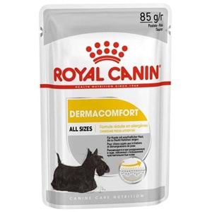 Royal Canin Pouch Dermacomfort All Size Tüm Irklar İçin Deri Tüy Sağlığı Köpek Yaş Maması 85 Gr