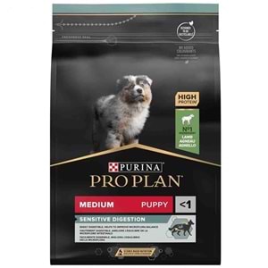 Pro Plan Puppy Medium Kuzu Etli Hassas Sindirim Orta Irk Yavru Köpek Maması 3 Kg