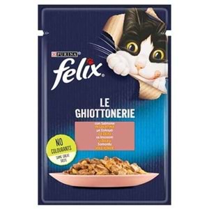 Felix Pouch Adult Somonlu Kedi Yaş Maması 85 Gr