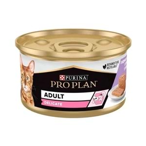 Pro Plan Adult Delicate Turkey Hindi Etli Kedi Konservesi 85 Gr