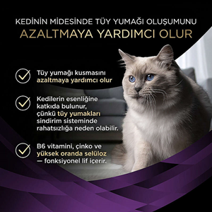 Pro Plan Pouch Hairball Care Tüy Yumağı Kontrolü Kümes Hayvanlı Kedi Yaş Maması 7x35 Gr