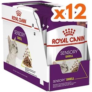 Royal Canin Pouch Sensory Smell Gravy Soslu Kedi Yaş Maması 12x85 Gr