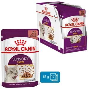 Royal Canin Pouch Sensory Taste Gravy Soslu Kedi Yaş Maması 12x85 Gr