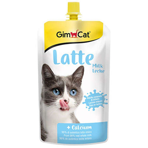 Gimcat Milk Latte Calcium Sıvı Kedi Sütü 200 Ml