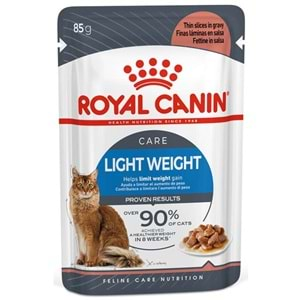 Royal Canin Pouch Care Light Weight Gravy Soslu Kilo Kontrolu Kedi Yaş Maması 85 Gr