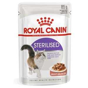 Royal Canin Pouch Sterilised Gravy Soslu Kısırlaştırılmış Kedi Yaş Maması 85 Gr