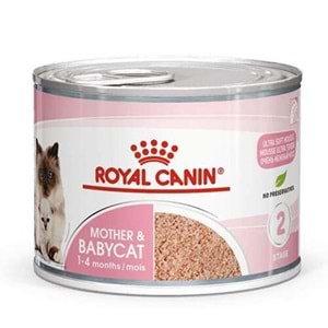 Royal Canin Mother & Babycat Mousse Anne ve Yavru Kedi Konservesi 195 Gr