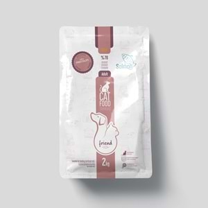 Friend Gold Sterilised Salmon Kısırlaştırılmış Somon Balıklı Yetişkin Kedi Maması 2 Kg