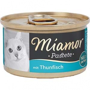Miamor Adult Pastete mit Thunfisch Ton Balıklı Yetişkin Kedi Konservesi 85 Gr