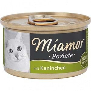 Miamor Adult Pastete mit Kaninchen Tavşanlı Yetişkin Kedi Konservesi 85 Gr