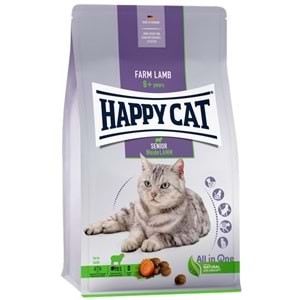 Happy Cat Senior Weide Lamm Kuzu Etli Yaşlı Kedi Maması (4 Kg)